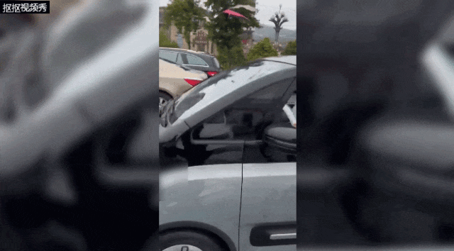 贵州一9岁男孩开车从停车场驶出,家长还在车外当“教练” 贵州一9岁男孩开车从停车场驶出,家长还在车外当“教练”