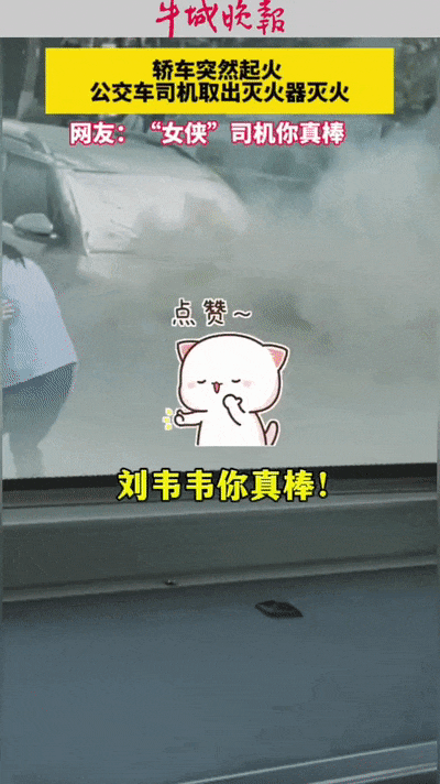 “女侠”刘韦韦，好样的！