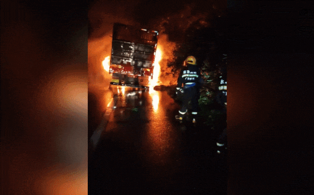 货车凌晨变“烤箱”，10余头猪惨被“烤熟”