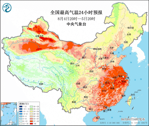 41℃！江苏红到发紫！这里还下了小冰雹？
