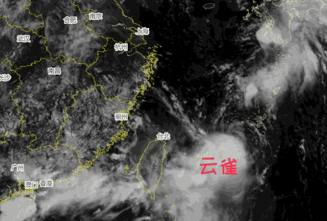 台风“云雀”生成！预计明天上午到中午经过上海人民广场同纬度，对上海无直接风雨影响