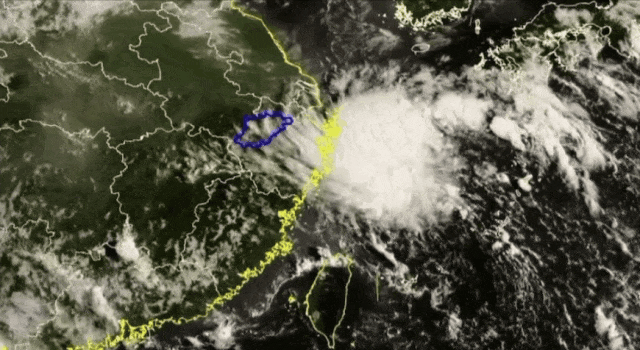 太突然!明天上午登陆浙江,即将影响绍兴 太突然!明天上午登陆浙江,即将影响绍兴