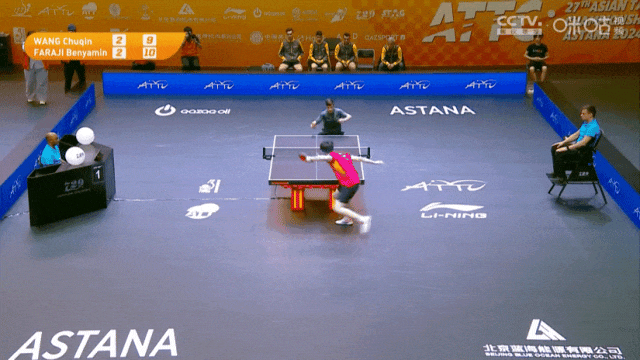 爆冷!王楚钦不敌14岁伊朗小将 爆冷!王楚钦不敌14岁伊朗小将