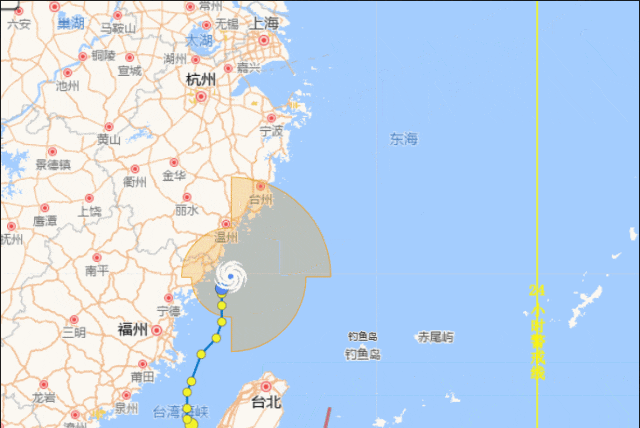 最新确认：“康妮”跑了，路径调整！台州的暴雨要下到……