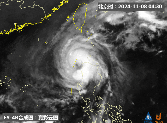 台风白色预警信号生效中！台风“银杏”已进入深圳500公里防御圈→