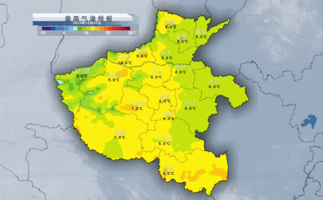 今明两天，河南多地将迎下半年以来最冷白天
