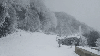 哇哦!重庆中心城区也加入“初雪圈”啦! 哇哦!重庆中心城区也加入“初雪圈”啦!