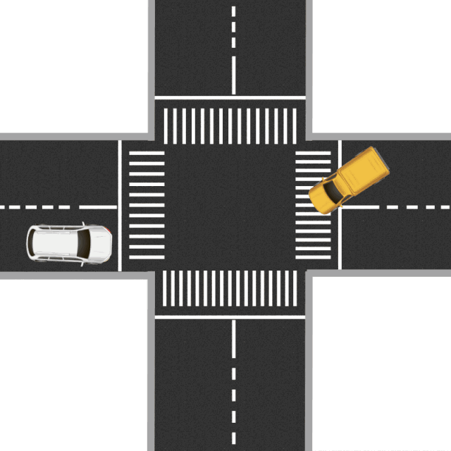 转弯不让行 直行很“受伤” 转弯不让行 直行很“受伤”