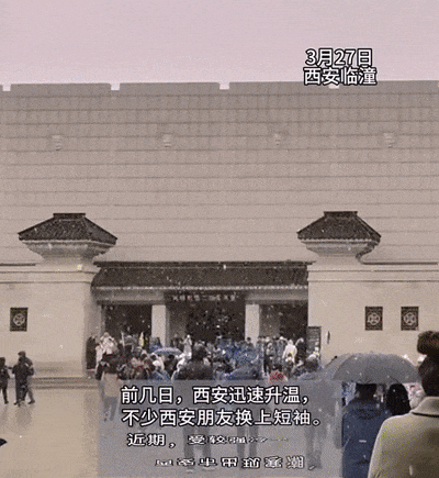 冷冷冷，西安下雪了！最低气温将降至-6℃