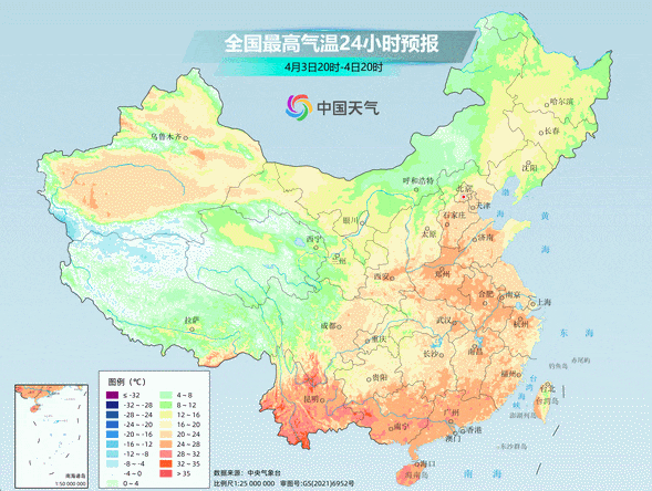 这个清明假期，北方呼呼呼呼，南方滴滴答答
