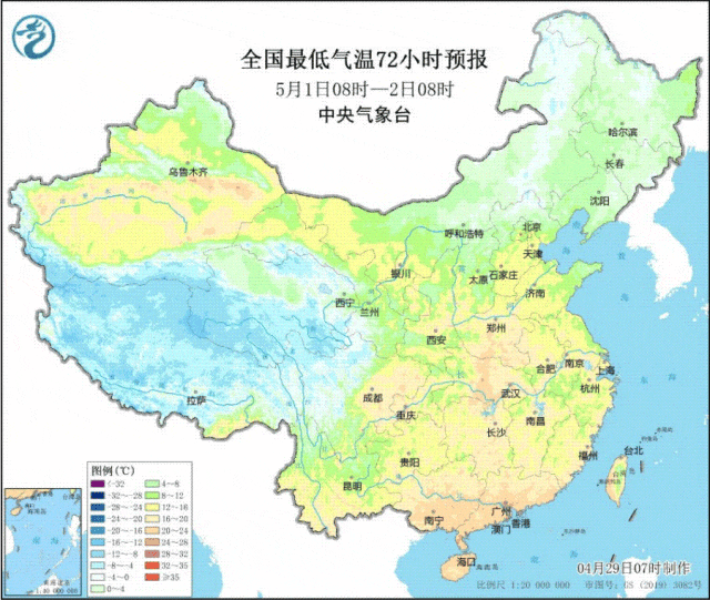 “五一”假期全国大部气象条件总体适宜出游，假期后期注意南方降雨