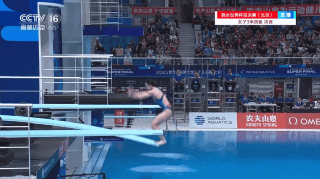 金牌+1！跳水世界杯总决赛陈佳、陈艺文包揽女子3米板冠亚军