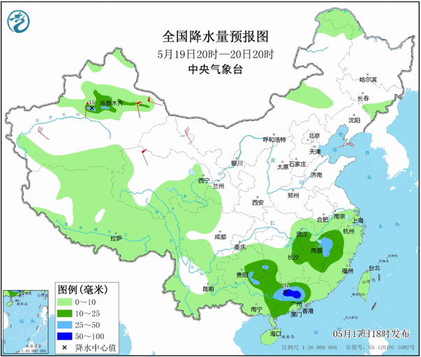 前方真热警告！南方三轮降雨过程无缝衔接