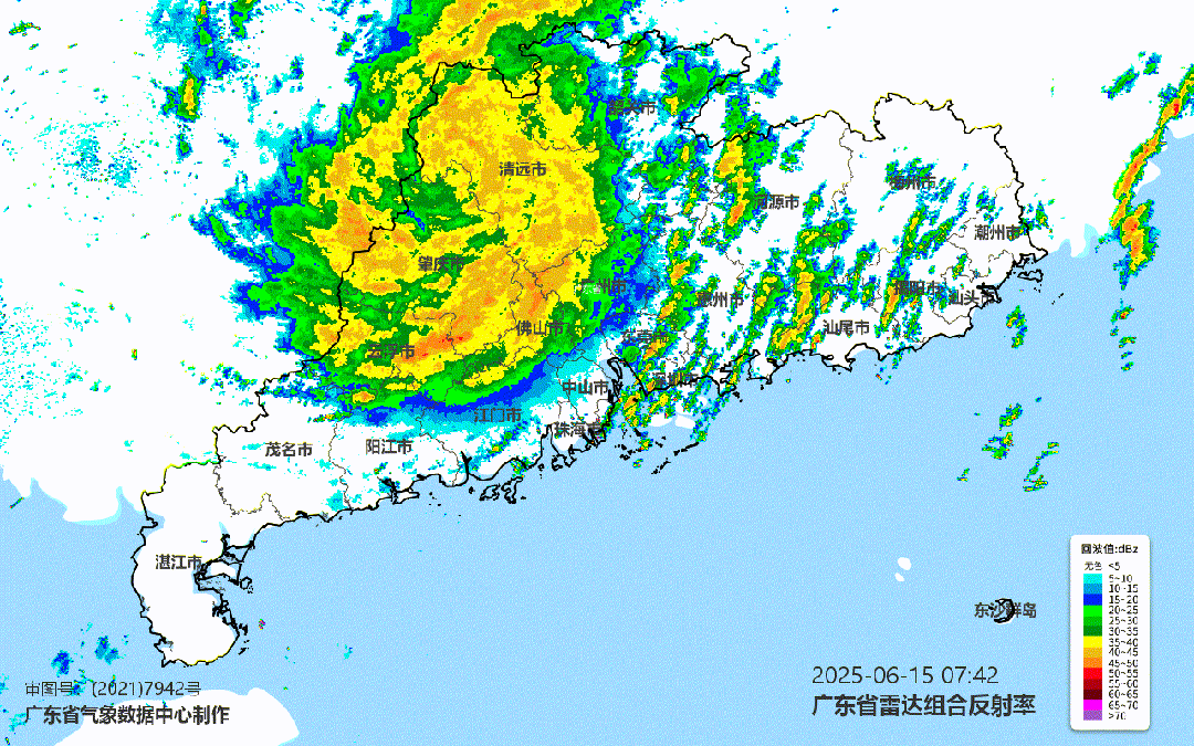 广州出现水龙卷！“蝴蝶”继续输出强风雨，广东未来天气→