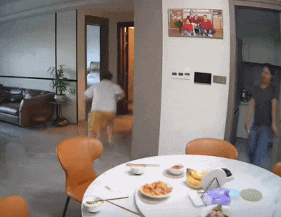 地震来临必须放下那盘菜，广东清远“干饭男孩”走红后续来了