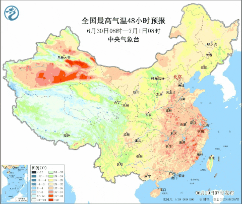 上海今天出梅：历史同期少见的高温来袭，下周最高将近40℃