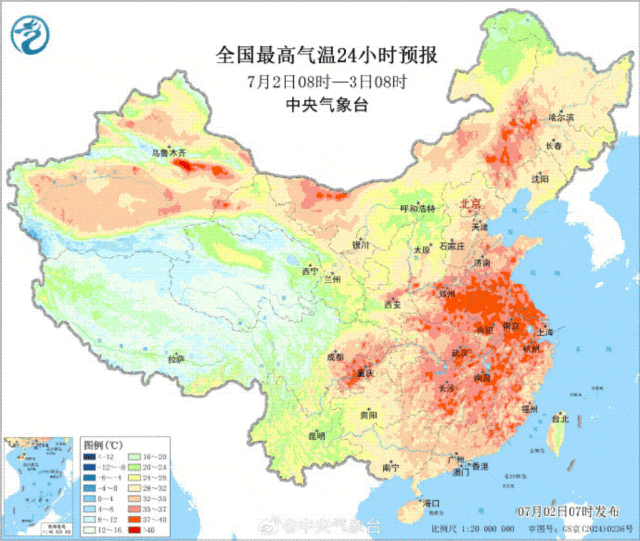 “鸳鸯锅”上线！四川阵雨雷雨大暴雨，江浙沪热到40℃，十余省份一起“蒸桑拿”