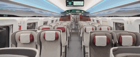 全球跑得最快的高铁，内部长啥样？一探究竟→