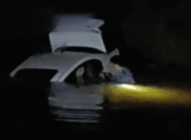 凌晨时分，夜钓男子发现一轿车落水后……