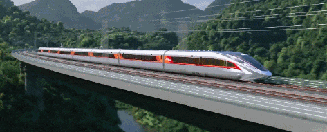 全球最快高铁列车CR450，惊艳亮相！