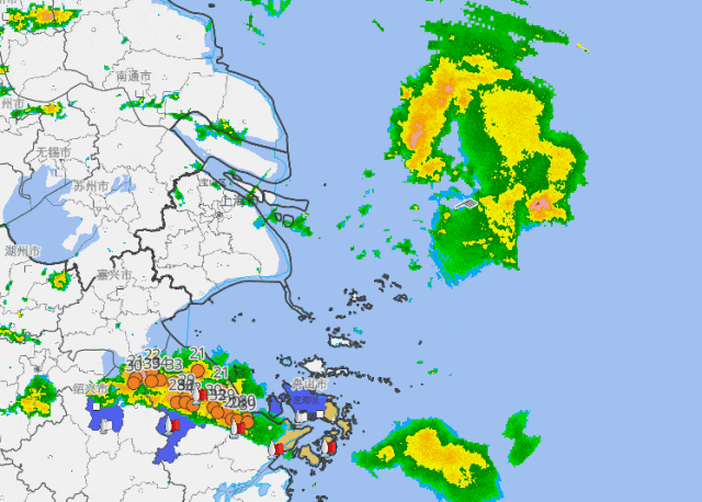 将明显影响上海！预警突发，暴雨+大风，热带扰动正在加强，下周天气大转折