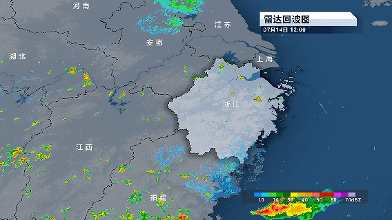 直冲39℃！浙江高温成片出现，午后有强对流突袭！直到这天高温缓和