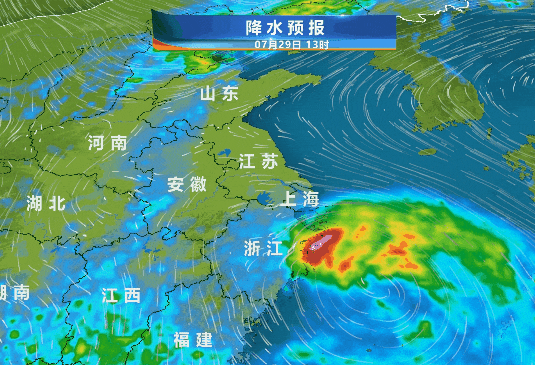 “竹节草”或在奉贤到浦东新区南部一带二次登陆！今夜明天风雨最明显→