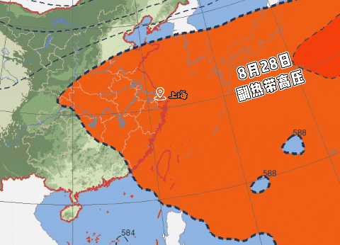 上海要降温了？降几度？？降几天？？？全国秋老虎出没地图出炉