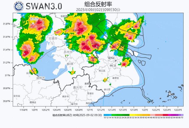 上海发布大风蓝色预警，暴雨预警升级为黄色！持续高温终于下线？