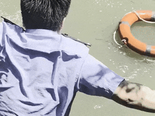 危急时刻一跃而下！俞涛，你太帅了！