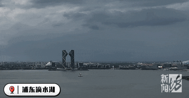 上海今天太魔幻！台风有消息了！有人被冰雹砸了脸？风雨中闪现帅气小哥