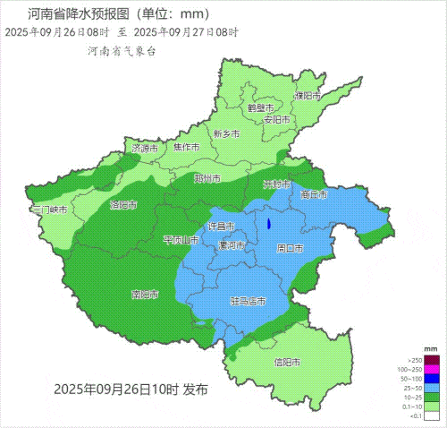 雨雨雨雨...9月底至10月初河南仍多降雨天气！