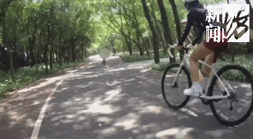 惊险一幕曝光！沪一骑车人"高速"遭遇"回头杀"，瞬间飞了出去…