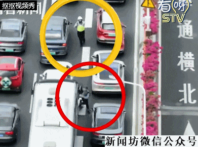 “小电驴”闯入上海高架！被无人机发现后，车主竟弃车逃跑...