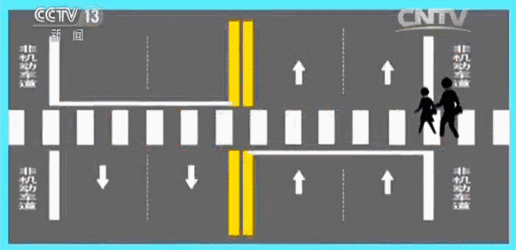 马路上的这个菱形方块你认识吗？