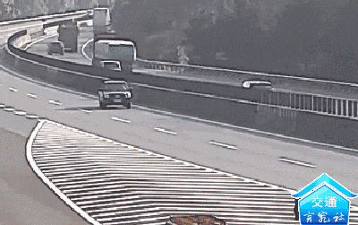 离谱！高速上停车，多辆车被逼停