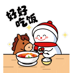 速存！“网红大雪人”带着表情包来啦，轻松拿捏冬日氛围感！