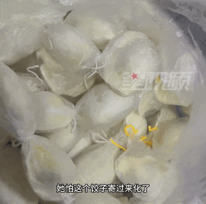 光打包就用了1小时！沪一女子收到妈妈寄的120个饺子，开箱瞬间落泪…