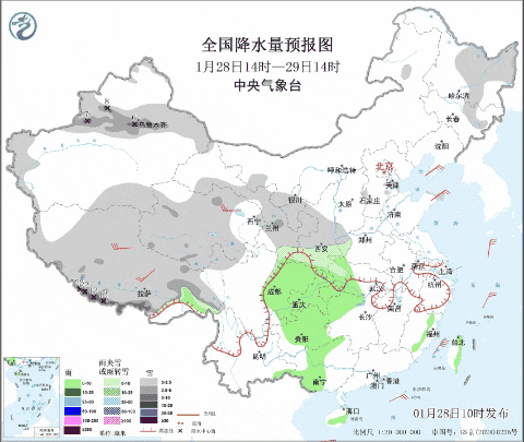 注意，大范围雨雪将上线！上海周五起天气转折，降水明显，大风降温，局地或有小雨夹雪