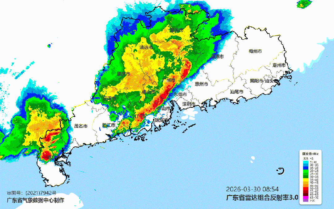 广州1小时下完一天暴雨的量！广东未来天气→