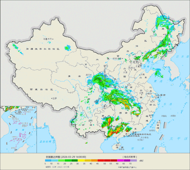 中央气象台发布暴雨、强对流预警：广西、广东等地狂风暴雨继续在线；南方还将迎来新一轮暴雨大暴雨