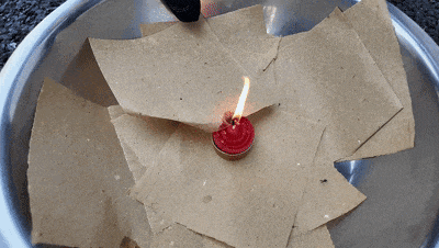 警惕！昆明一村民在家祭祖，结果蜡烛无人看守引燃纸钱等可燃物……