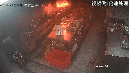 店员连连犯错，后厨变“火海”，监控曝光这些致命操作