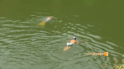 危险！昆明一水库野泳者增多，明知水深仍有人以身涉险