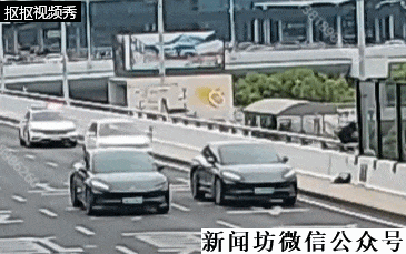 上海虹桥机场附近，一男子爬上高架轻生！千钧一发之际，有民警经过...