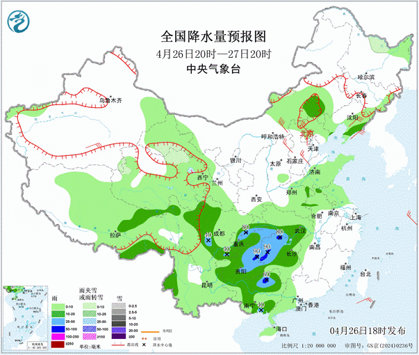 本周强对流天气又来，广东有暴雨或大暴雨