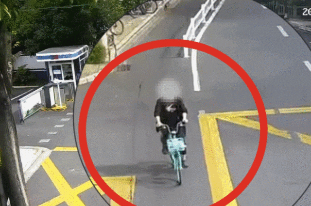 男子偷完东西后骑车经过派出所，杭州民警“秒出警”一路狂奔将人现场抓获