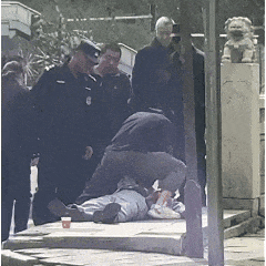 “我是警察，肯定得管！”