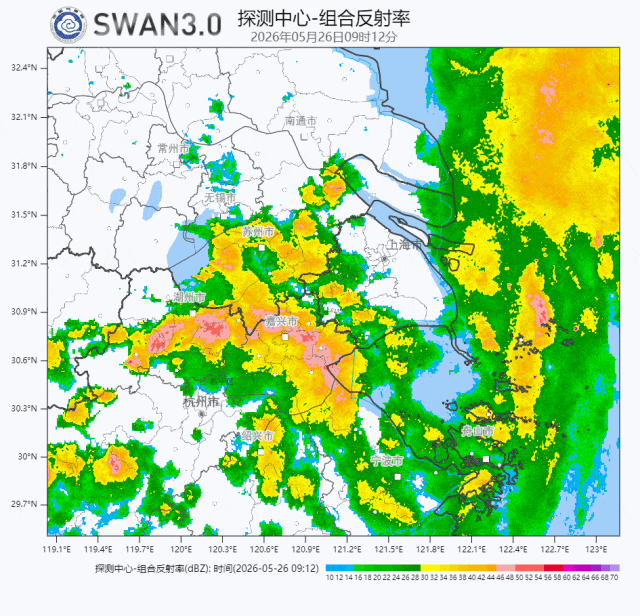 上海今日降水频繁，傍晚前仍有阵雨或雷雨！体感依然闷热，网友：没到黄梅，胜似黄梅