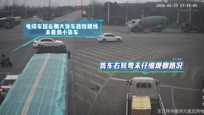 看都不看就转弯？撞了！